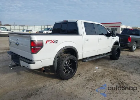 2012 Ford F-150 Fx4 from USA, damaged, VIN 1FTFW1ET0CFA01717